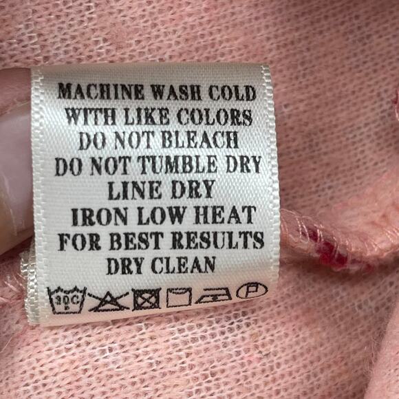 Shop Janae Blush Pink Hot‎ Pink Bow Sherpa 1/4 Zip Fleece Pullover - Picture 6 of 6